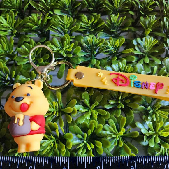 NEW Disney Winnie The Pooh Wristlet Keychain - Picture 2 of 6